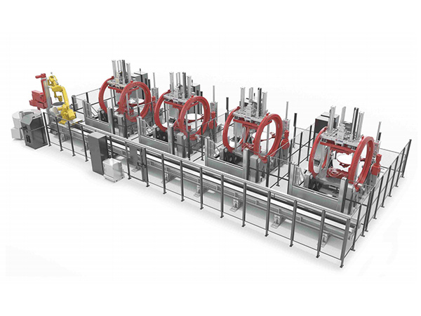 大回轉(zhuǎn)伺服鑄造機(jī)單元